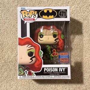 Funko Pop! Heroes Poison Ivy Action Figure - Red and Green